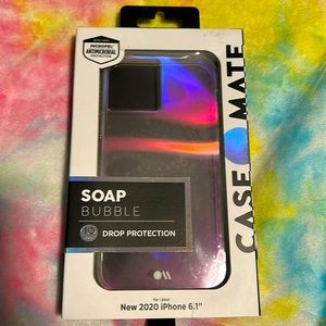 Case Mate IPhone 12/12 pro Soap Bubble case